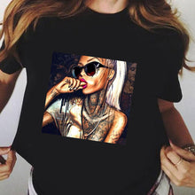 Load image into Gallery viewer, Summer Fashion Plus Size Black