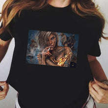 Load image into Gallery viewer, Summer Fashion Plus Size Black