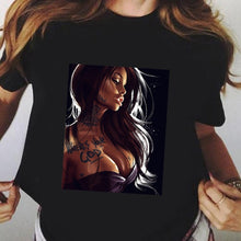 Load image into Gallery viewer, Summer Fashion Plus Size Black