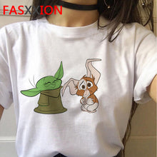 Load image into Gallery viewer, Baby Yoda Mandalorian T Shirt Men/women