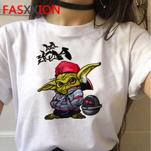 Load image into Gallery viewer, Baby Yoda Mandalorian T Shirt Men/women
