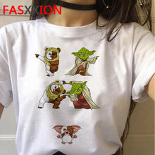 Load image into Gallery viewer, Baby Yoda Mandalorian T Shirt Men/women