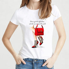 Load image into Gallery viewer, Graphic Print T Shirts Women