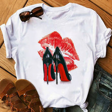 Load image into Gallery viewer, Graphic Print T Shirts Women
