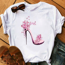 Load image into Gallery viewer, Graphic Print T Shirts Women