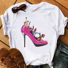 Load image into Gallery viewer, Graphic Print T Shirts Women