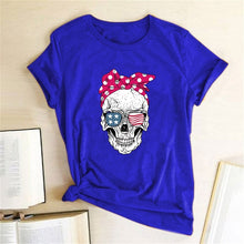 Load image into Gallery viewer, Hillbilly Funny Skull Punk T Shirt