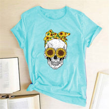 Load image into Gallery viewer, Hillbilly Funny Skull Punk T Shirt