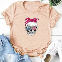 Load image into Gallery viewer, Hillbilly Funny Skull Punk T Shirt