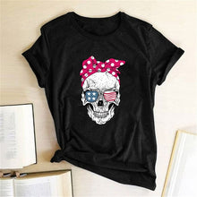 Load image into Gallery viewer, Hillbilly Funny Skull Punk T Shirt