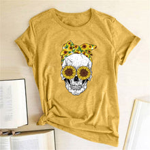 Load image into Gallery viewer, Hillbilly Funny Skull Punk T Shirt