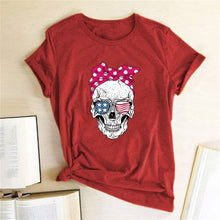Load image into Gallery viewer, Hillbilly Funny Skull Punk T Shirt
