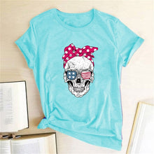 Load image into Gallery viewer, Hillbilly Funny Skull Punk T Shirt