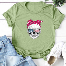 Load image into Gallery viewer, Hillbilly Funny Skull Punk T Shirt