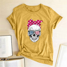 Load image into Gallery viewer, Hillbilly Funny Skull Punk T Shirt