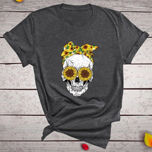 Load image into Gallery viewer, Hillbilly Funny Skull Punk T Shirt
