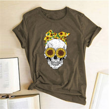 Load image into Gallery viewer, Hillbilly Funny Skull Punk T Shirt