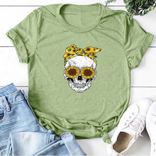 Load image into Gallery viewer, Hillbilly Funny Skull Punk T Shirt