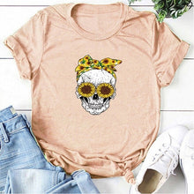 Load image into Gallery viewer, Hillbilly Funny Skull Punk T Shirt