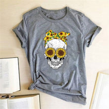Load image into Gallery viewer, Hillbilly Funny Skull Punk T Shirt